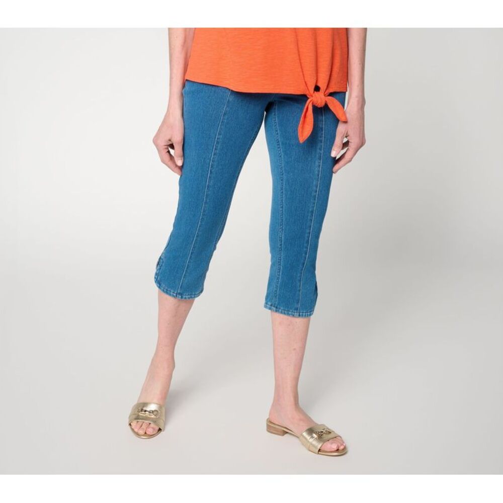 Liberare Women's Plus Sz Pants 1X Make Your Selection: Denim & Co. Blue A725163